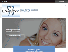 Tablet Screenshot of losriosdental.com